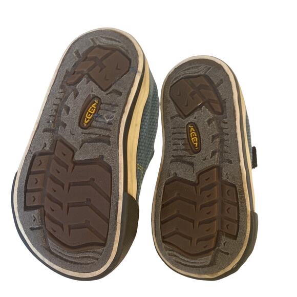 Keen Canvas Blue Strap Sneakers Size 5 - Picture 9 of 11